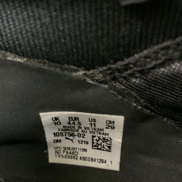 PUMA Future 5.3 Netfit FG/AG Firm-Ground Cleats Black size 10 - Picture 8 of 9